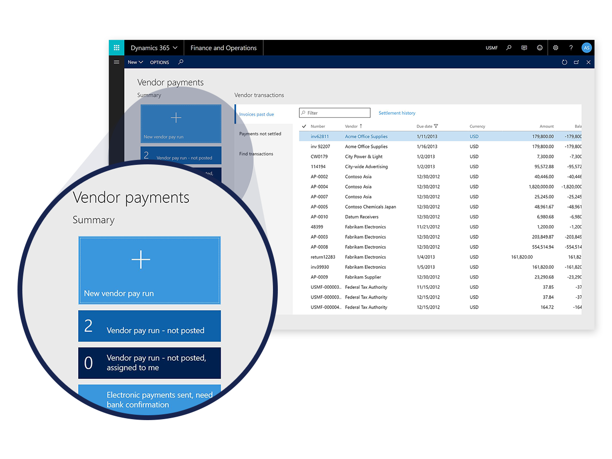 microsoft dynamics 365 for finance